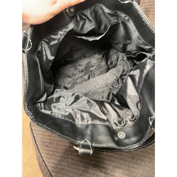 ProFANity New England Patriots Shoulder Handbag Purse NFL football‎ Navy Quilted - Picture 4 of 5